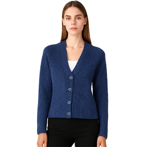 Button-Up Cardigan Clothing Inca Classic Blue L 