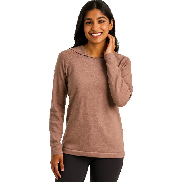 Women's Vanguard Alpaca Hoodie Clothing Smooth Alpaca Fashion Birch XL 