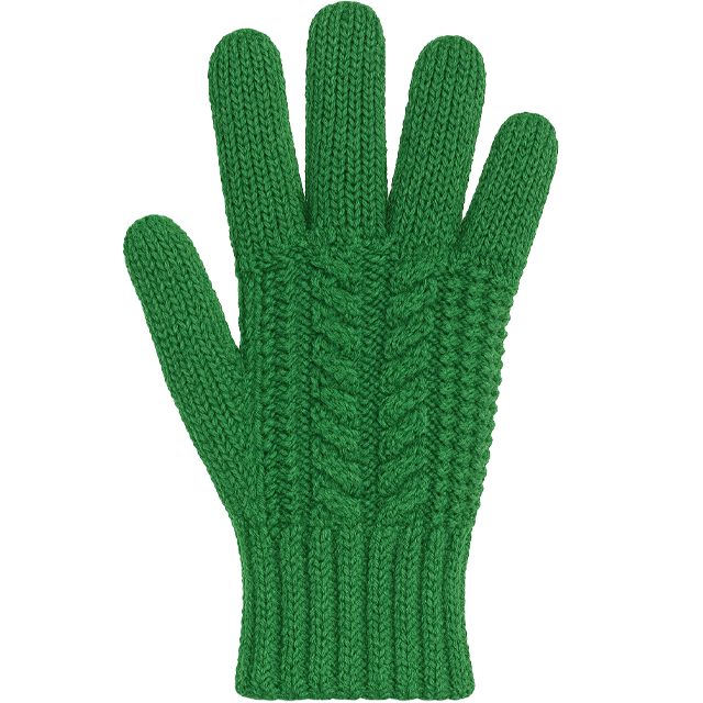 Superior 100% Alpaca Classic Gloves Gloves Alpaca Classic Leaf Green 