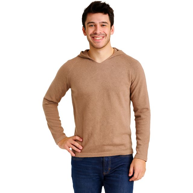 Men's Vanguard Hoodie for Men Clothing Smooth Alpaca Fashion Birch Medium 