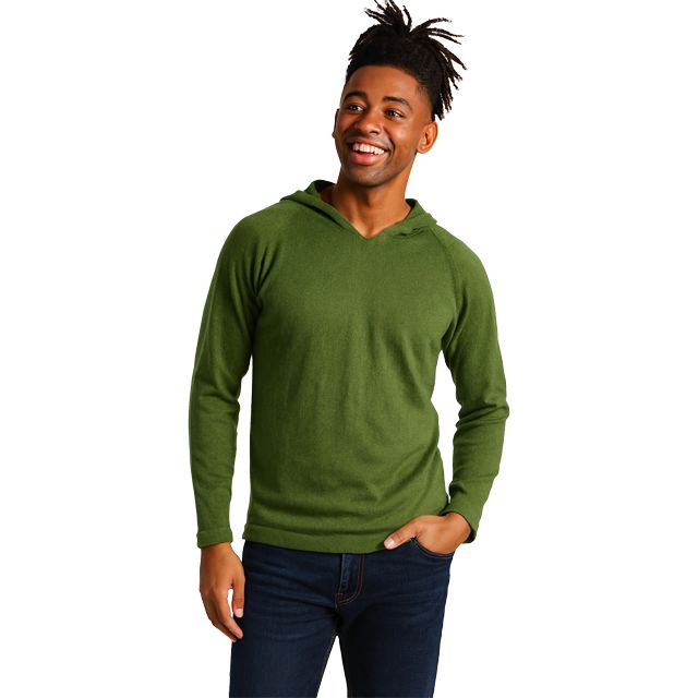 Men's Vanguard Hoodie for Men Clothing Smooth Alpaca Fashion 