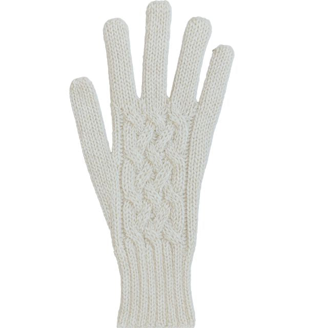 Smooth Cable Alpaca Gloves Gloves Alpaca Classic 