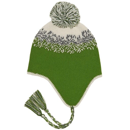 The Norway Ski Hat – Alpaca & Fleece Lined Winter Hat Alpaca Classic Green 
