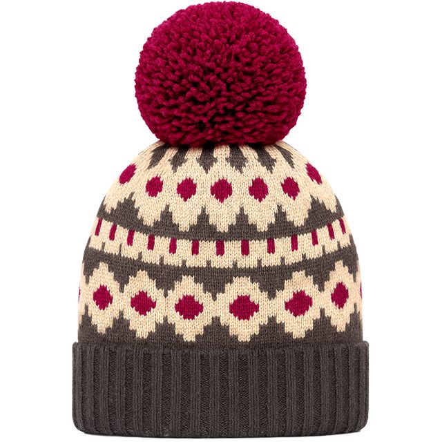 Colorado Smooth Alpaca Hat Winter Hat Alpaca Classic Combination Color Purple 