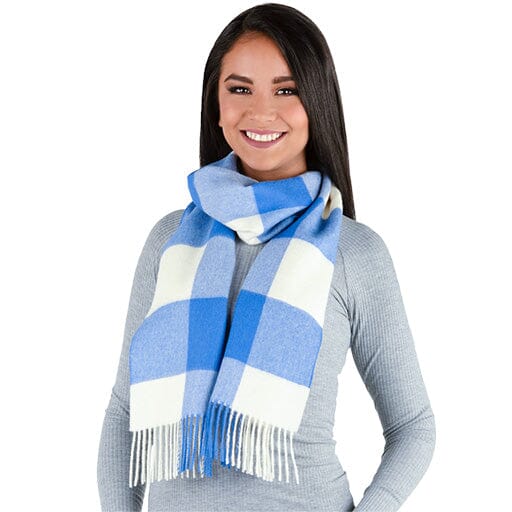 Buffalo Checkered Plaid Alpaca Scarf