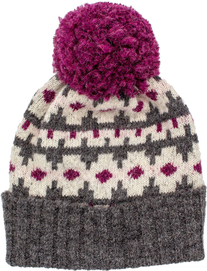 Colorado Smooth Alpaca Hat Winter Hat Alpaca Classic Combination Color 